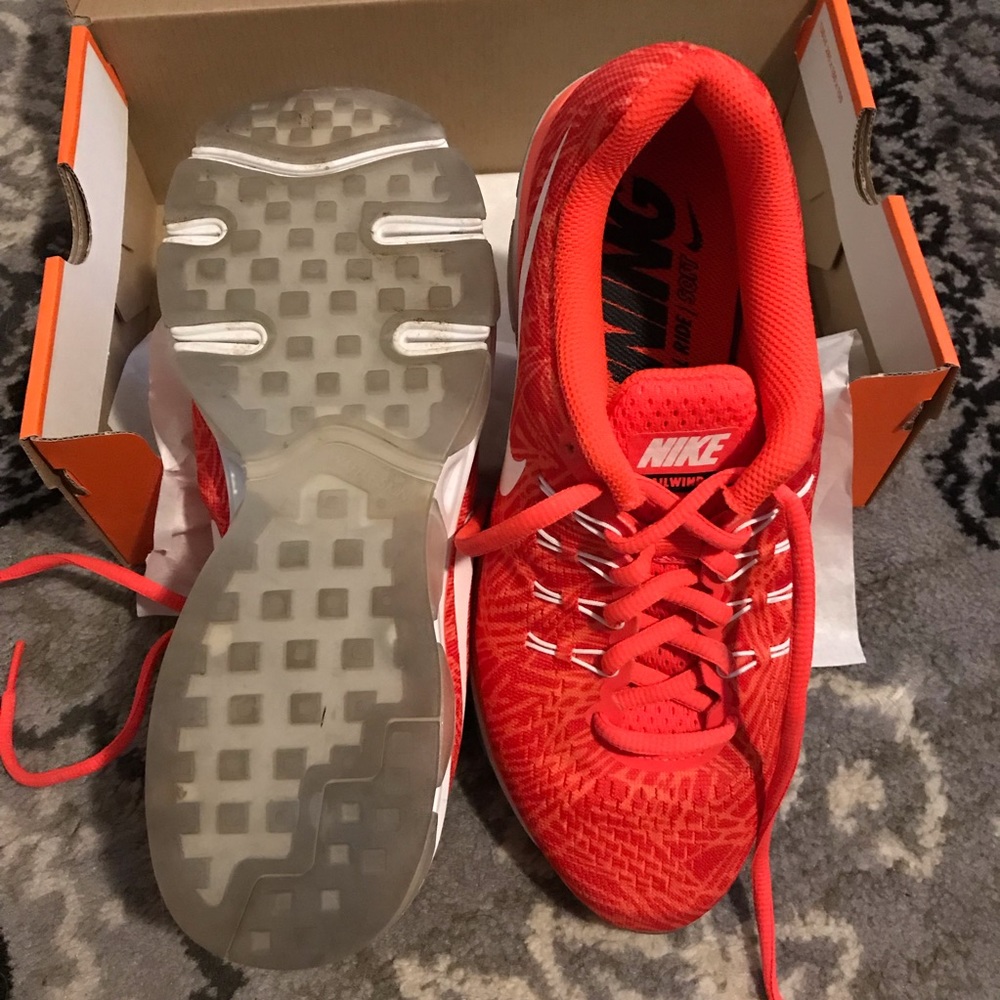 Nike Blood Orange Neutral Soft Ride Running Shoes - Picture 3 of 4